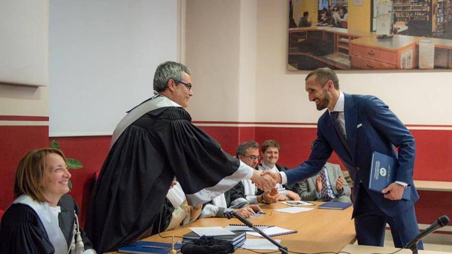 Giorgio Chiellini si è laureato