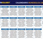 Calendario Bundesliga 19-20