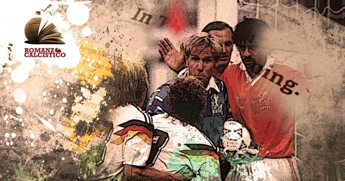 Germania-Olanda-quel famoso e indecente ‘sputo’ di Frank Rijkaard di Italia 1990 - romanzo calcistico