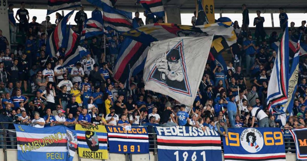 vecchio marinaio blucerchiato: i tifosi della sampdoria allo stadio