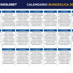 Calendario 19-20  Bundesliga
