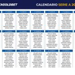Calendario SerieA 19-20